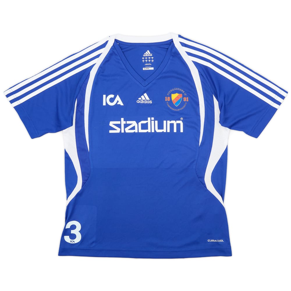 2008 Djurgardens adidas Player Issue Training Shirt #3 - 7/10 - (Women's M)