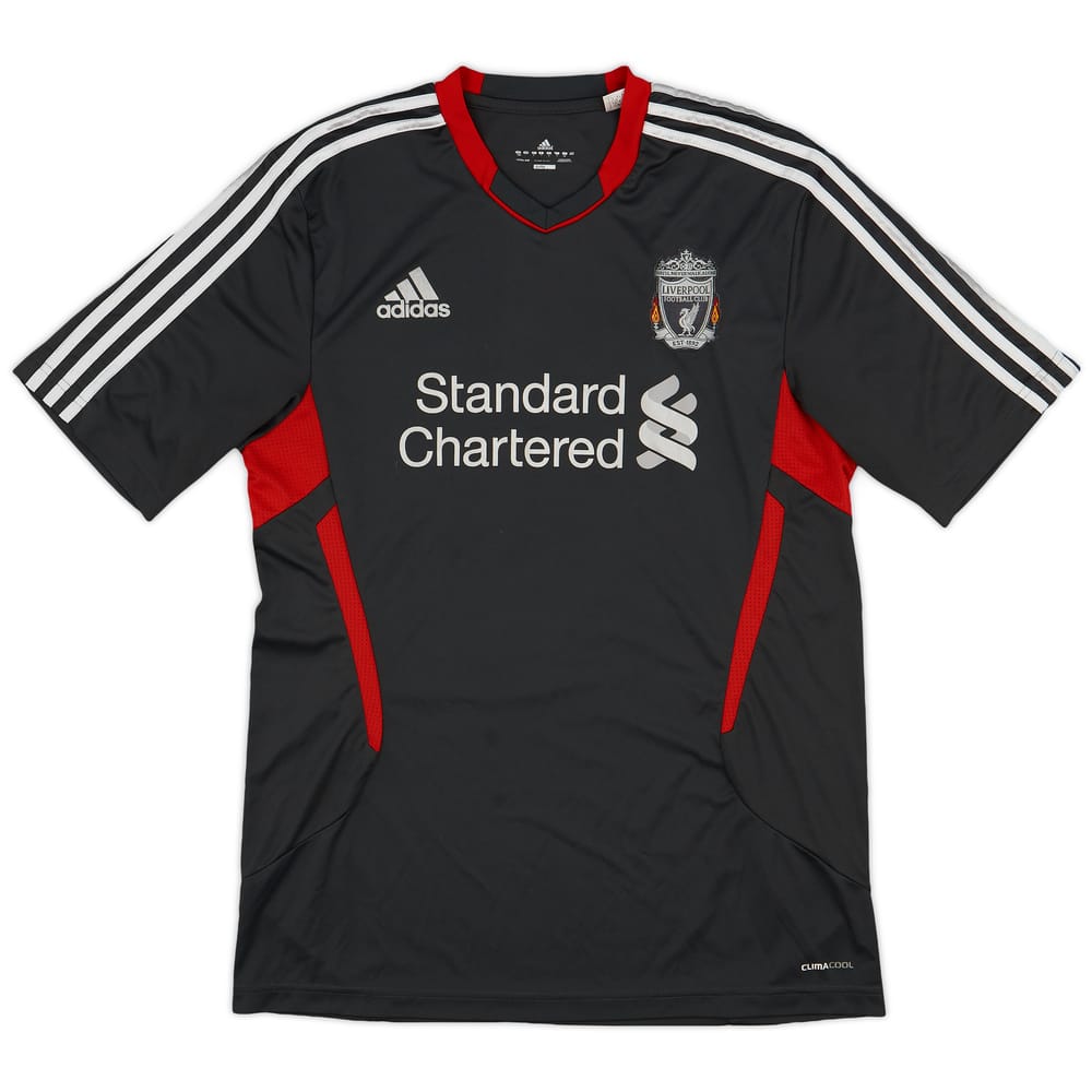 2011-12 Liverpool adidas Training Shirt - 8/10 - (L)