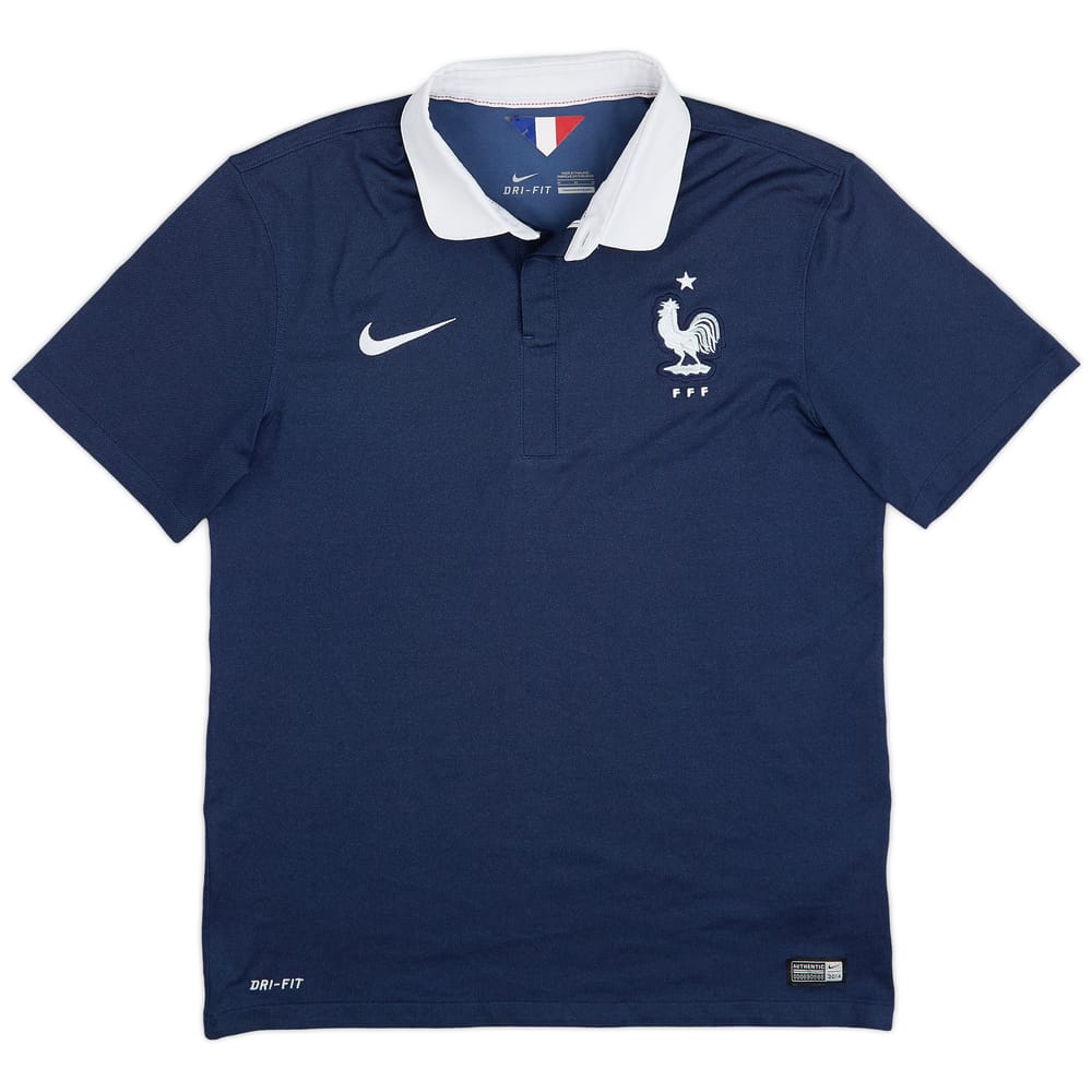 2014-15 France Home Shirt - 8/10 - (M)