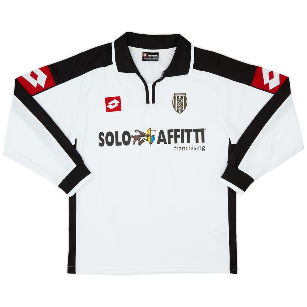 2004-05 Cesena Home L/S Shirt - 8/10 - (S)