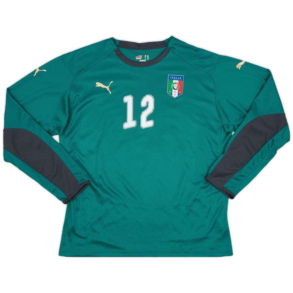2008-09 Italy GK Shirt #12 - 6/10 - (XL)