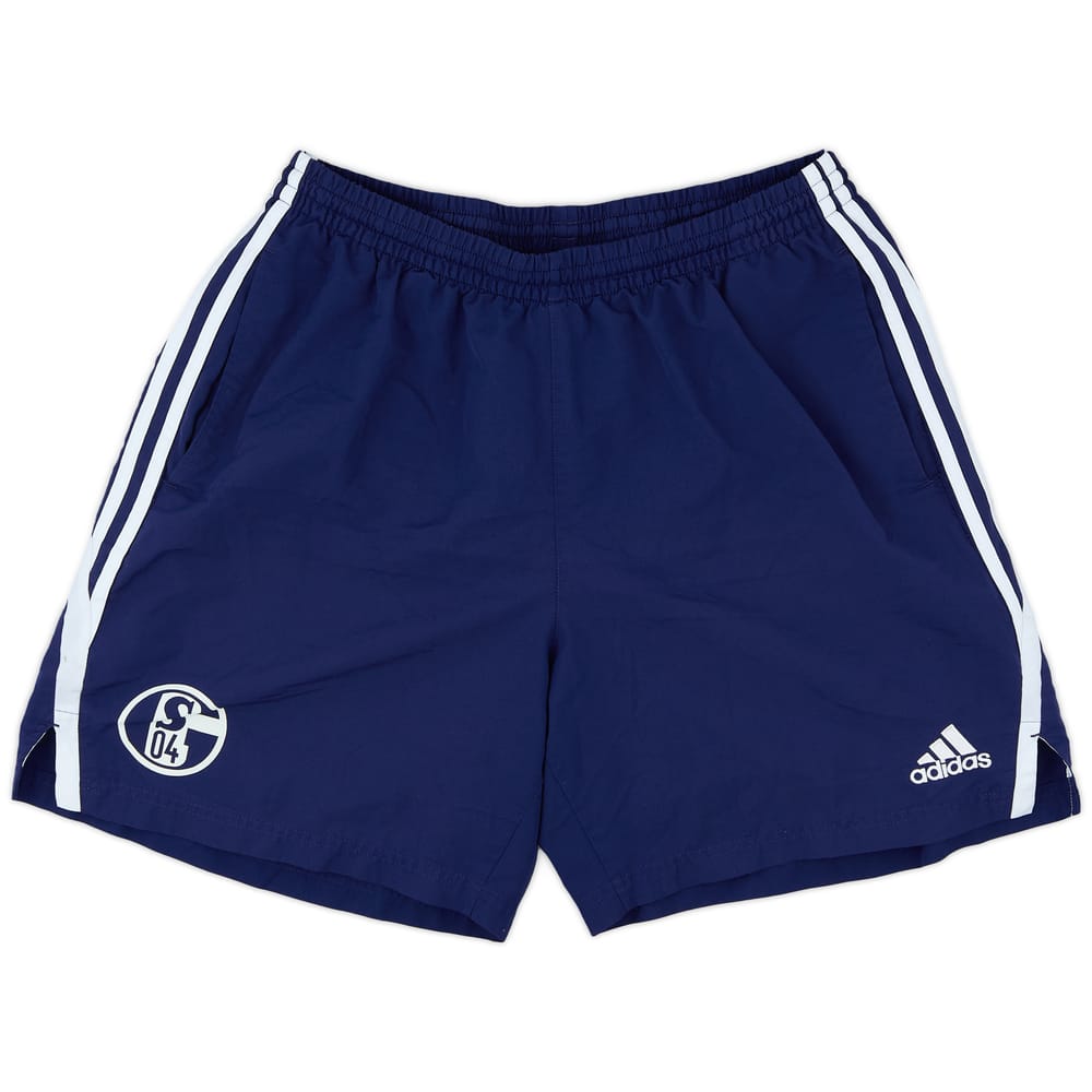 2006-07 Schalke adidas Training Shorts - 8/10 - (XL)