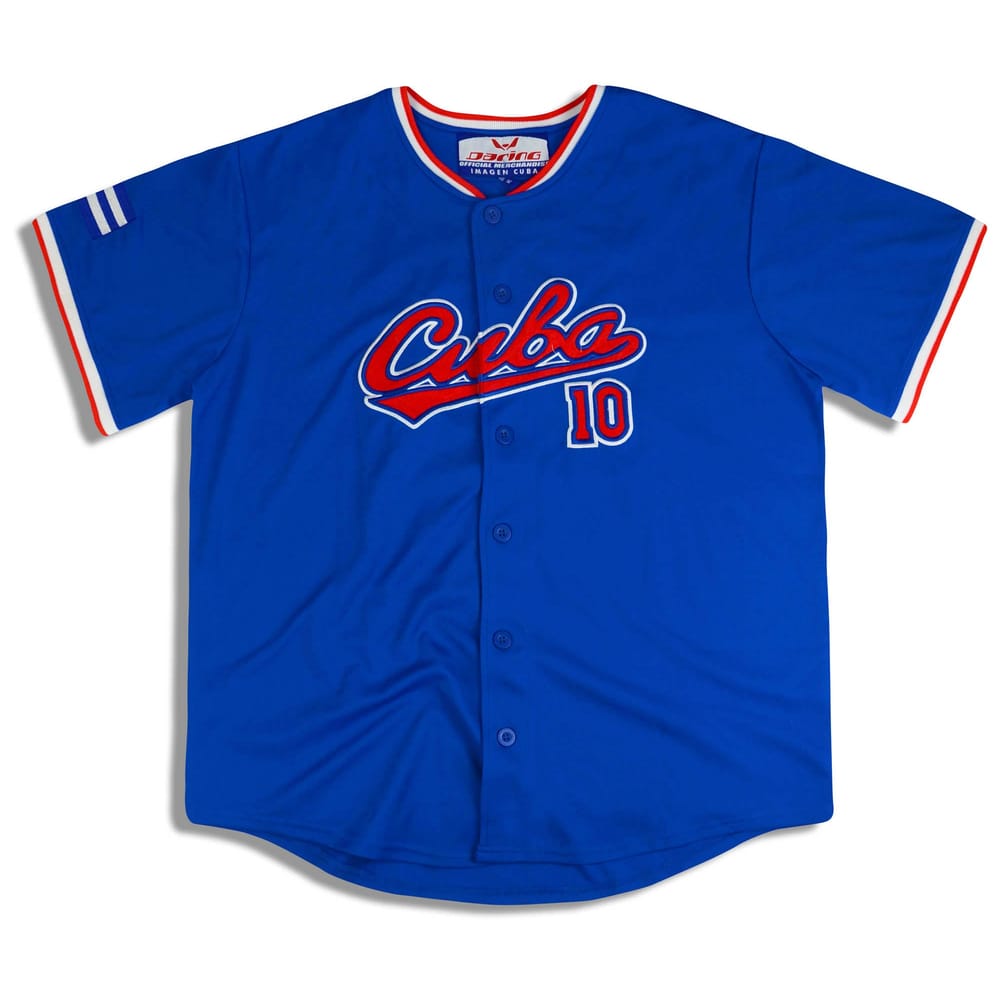 1990s Cuba National Team Linares #10 Batos Daring Jersey XL