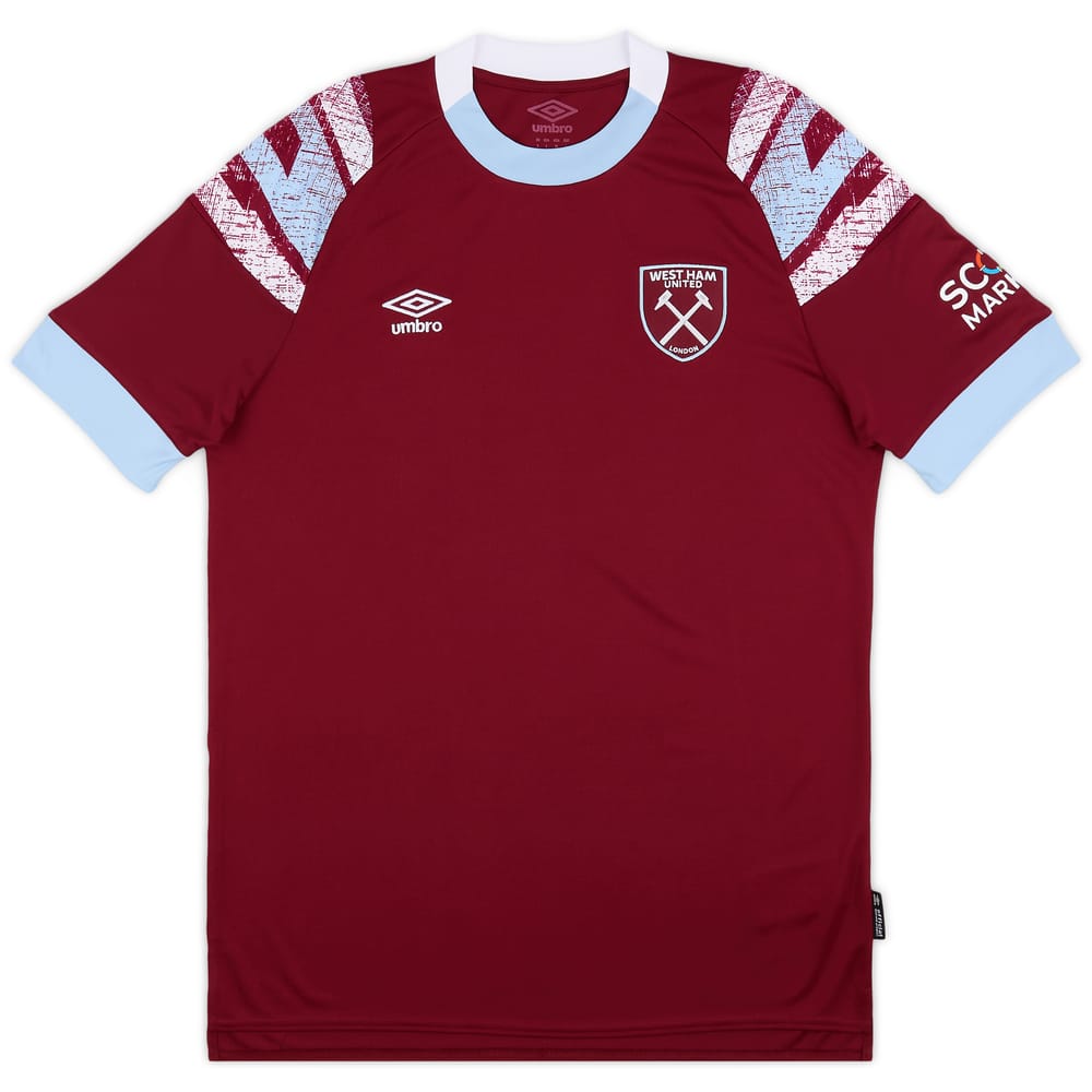 2022-23 West Ham Home Shirt - As New