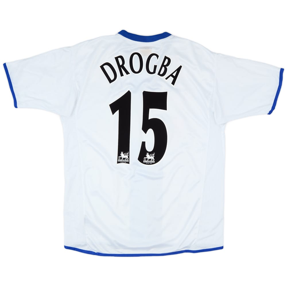 2003-05 Chelsea Away Shirt Drogba #15 - 6/10 - (M)