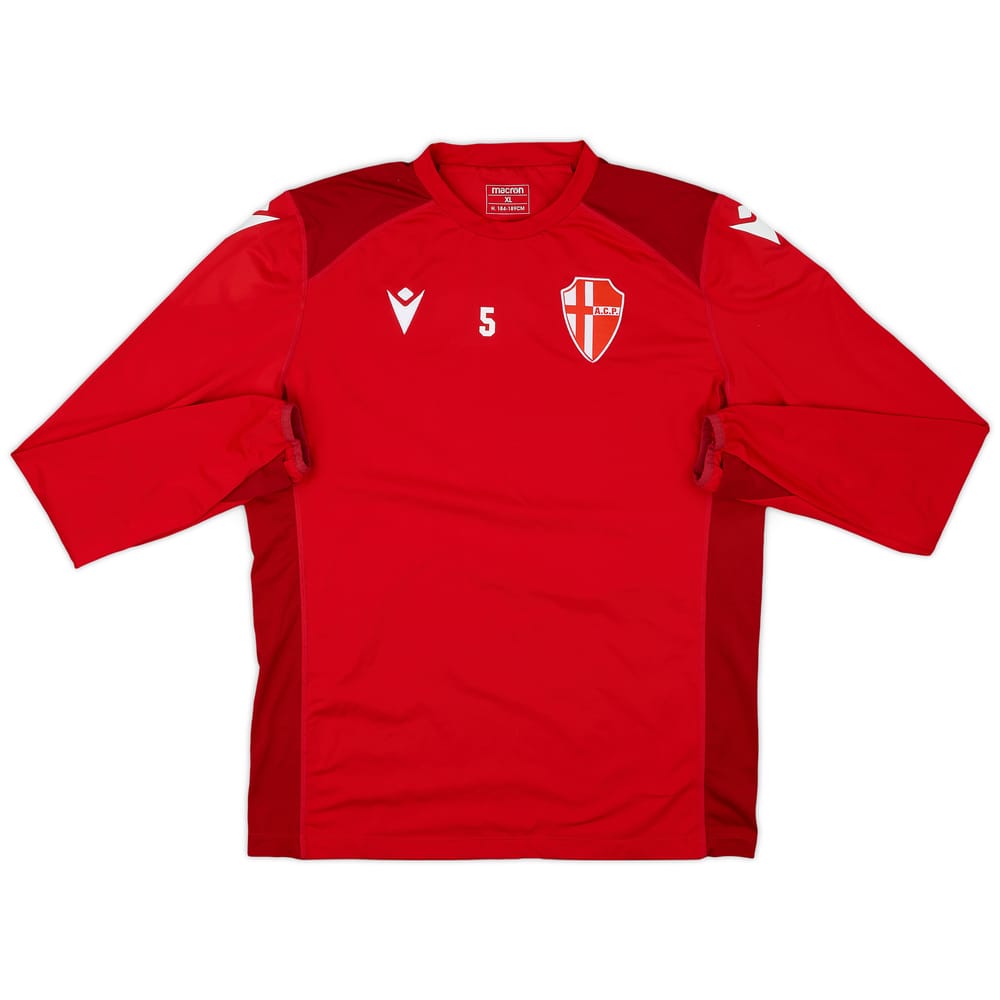2014-15 Padova Player Issue Macron Training Top #5 - 9/10 - (XL)