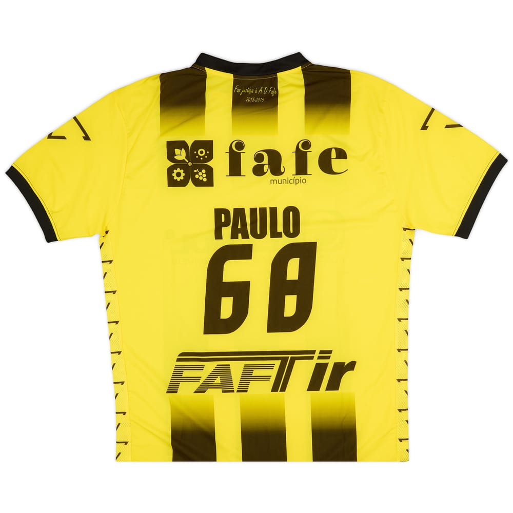 2015-16 AD Fafe Home Shirt Paulo #68 - 9/10 - (XL)