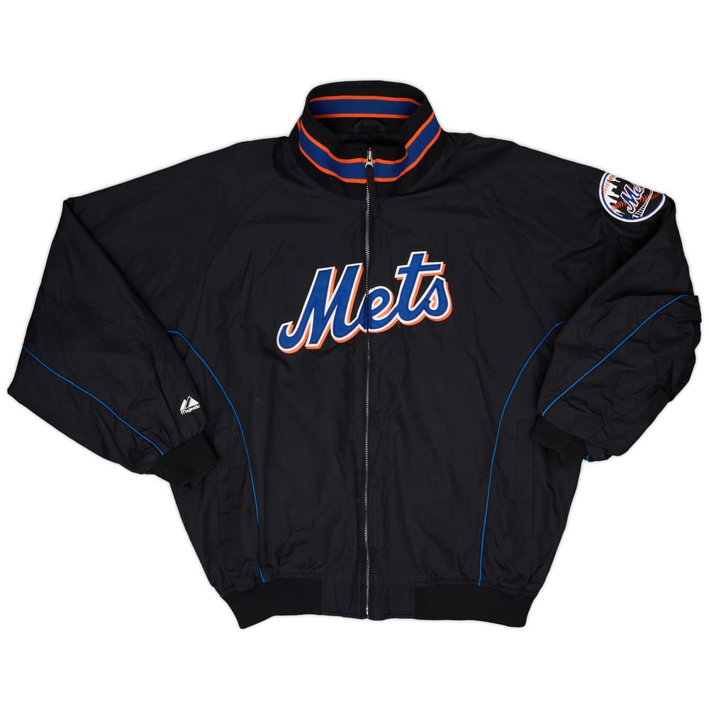 2003-04 New York Mets Majestic Rain Coat - 7/10 - (XXL)
