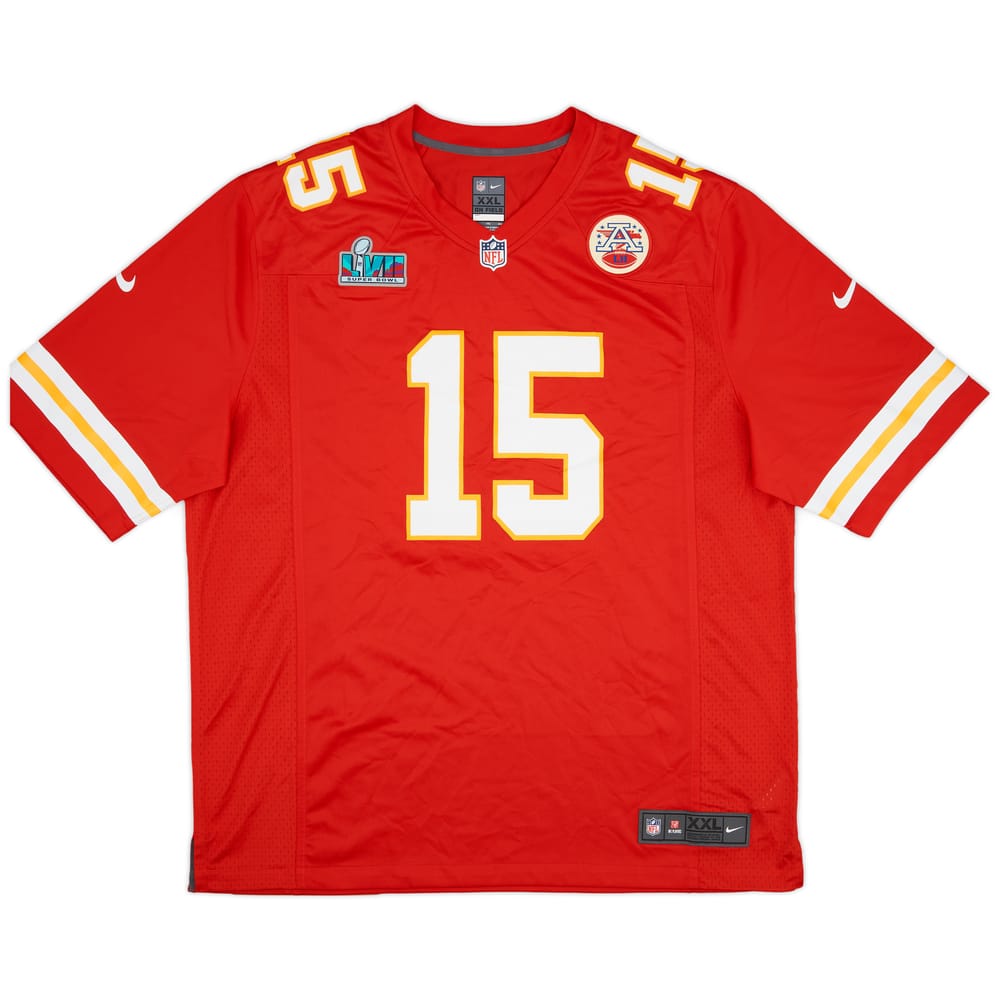 2023 Kansas City Chiefs Mahomes #15 Nike Game Home Jersey (XXL)