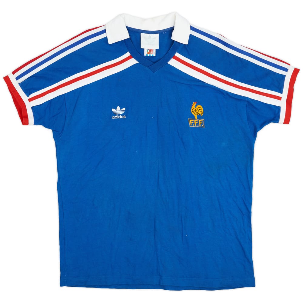 1996 France 1985-90 Retro Home Shirt - 8/10 - (XL)