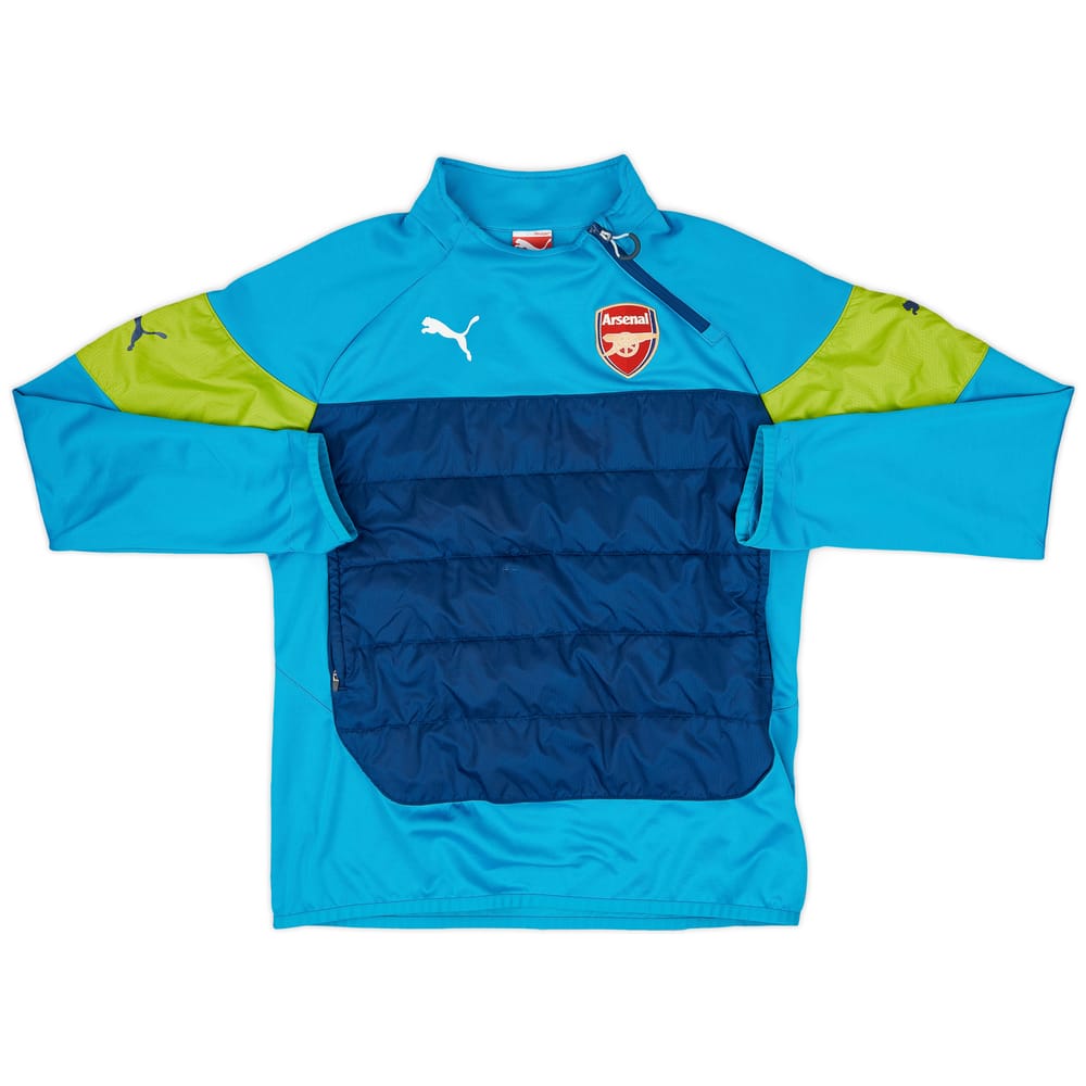 2014-15 Arsenal Puma 1/4 Zip Drill Top - 8/10 - (L)