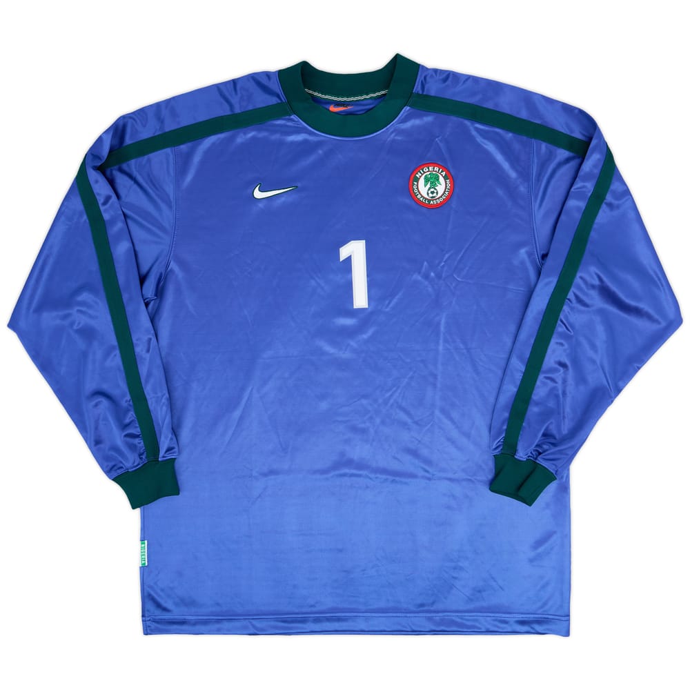 1998-00 Nigeria Player Issue GK Shirt #1 - 8/10 - (XL)