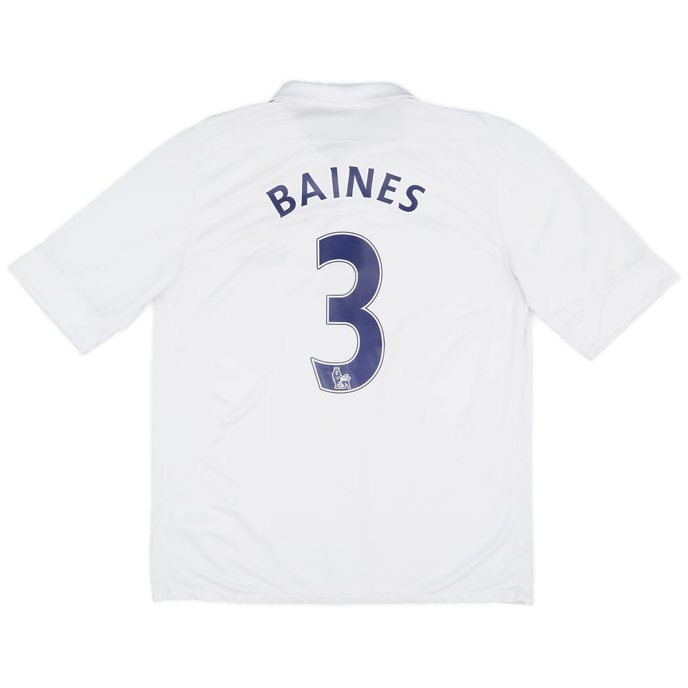2012-13 Everton Third Shirt Baines #3 - 7/10 - (L)
