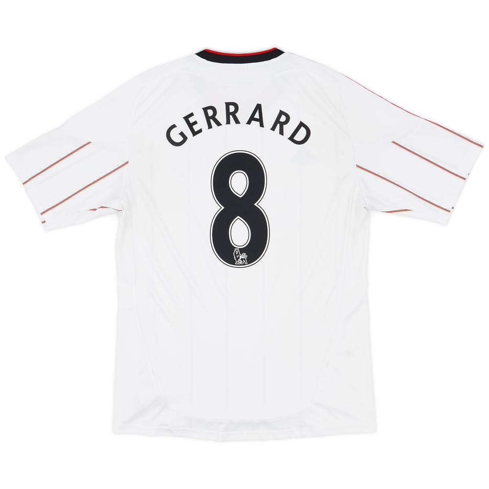 2010-11 Liverpool Away Shirt Gerrard #8 - 6/10 - (M)