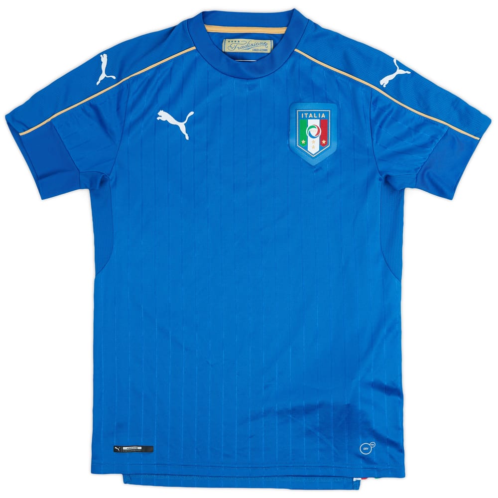 2016-17 Italy Home Shirt - 9/10 - (S)