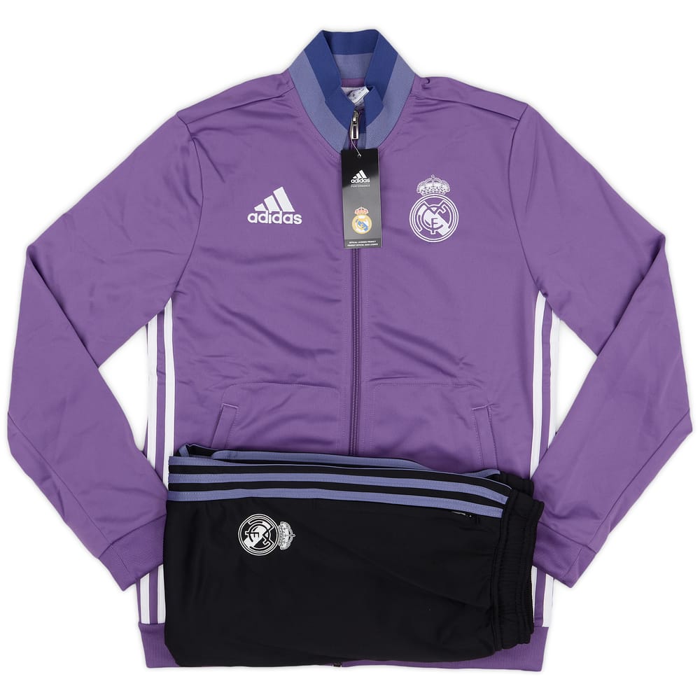 2016-17 Real Madrid adidas Tracksuit (L.Boys)