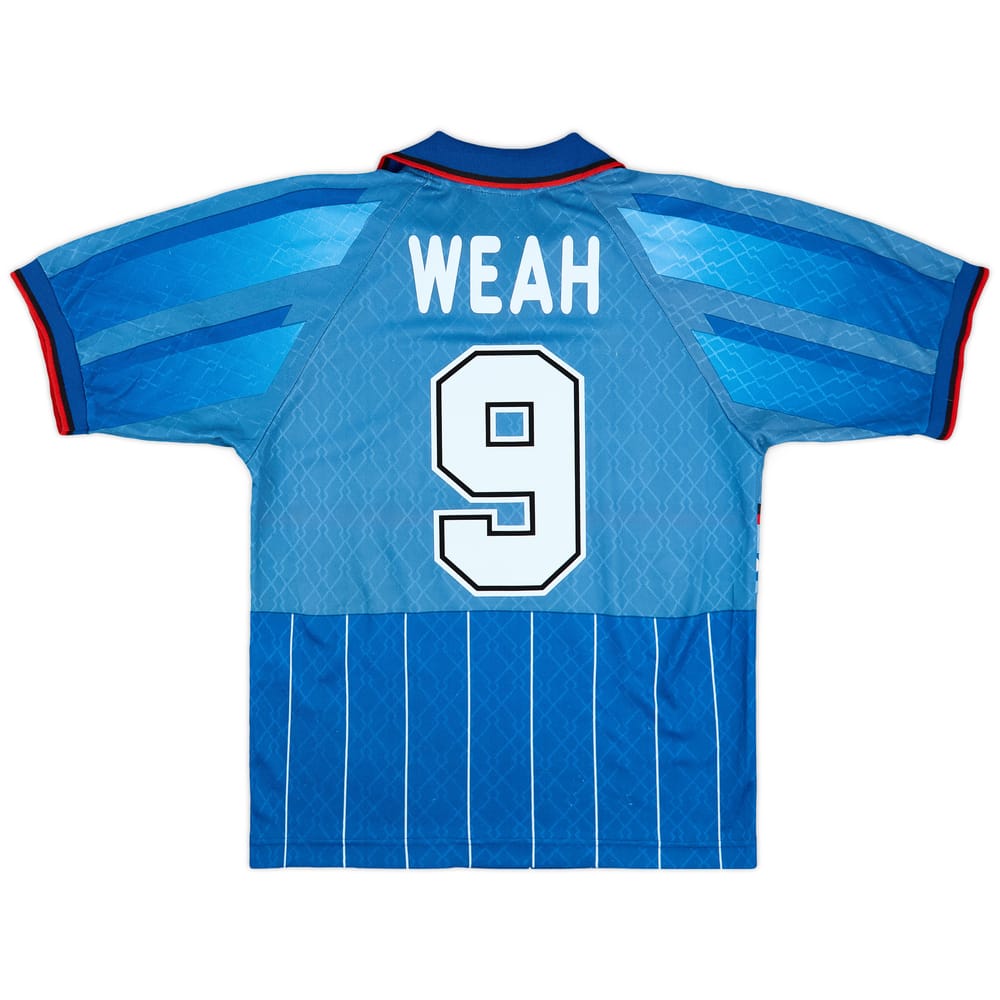 1995-96 AC Milan Fourth Shirt Weah #9 - 7/10 - (S)