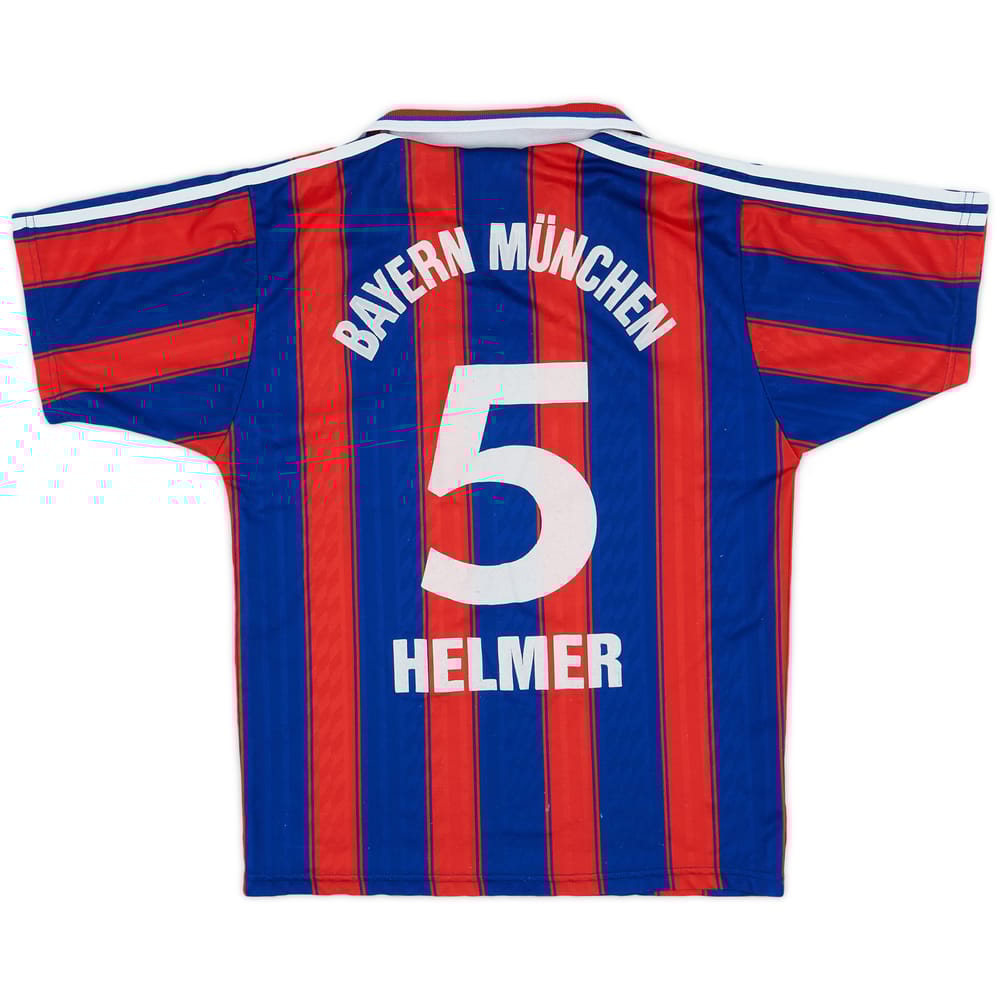 1995-97 Bayern Munich Home Shirt Helmer #5 - 4/10 - (S)