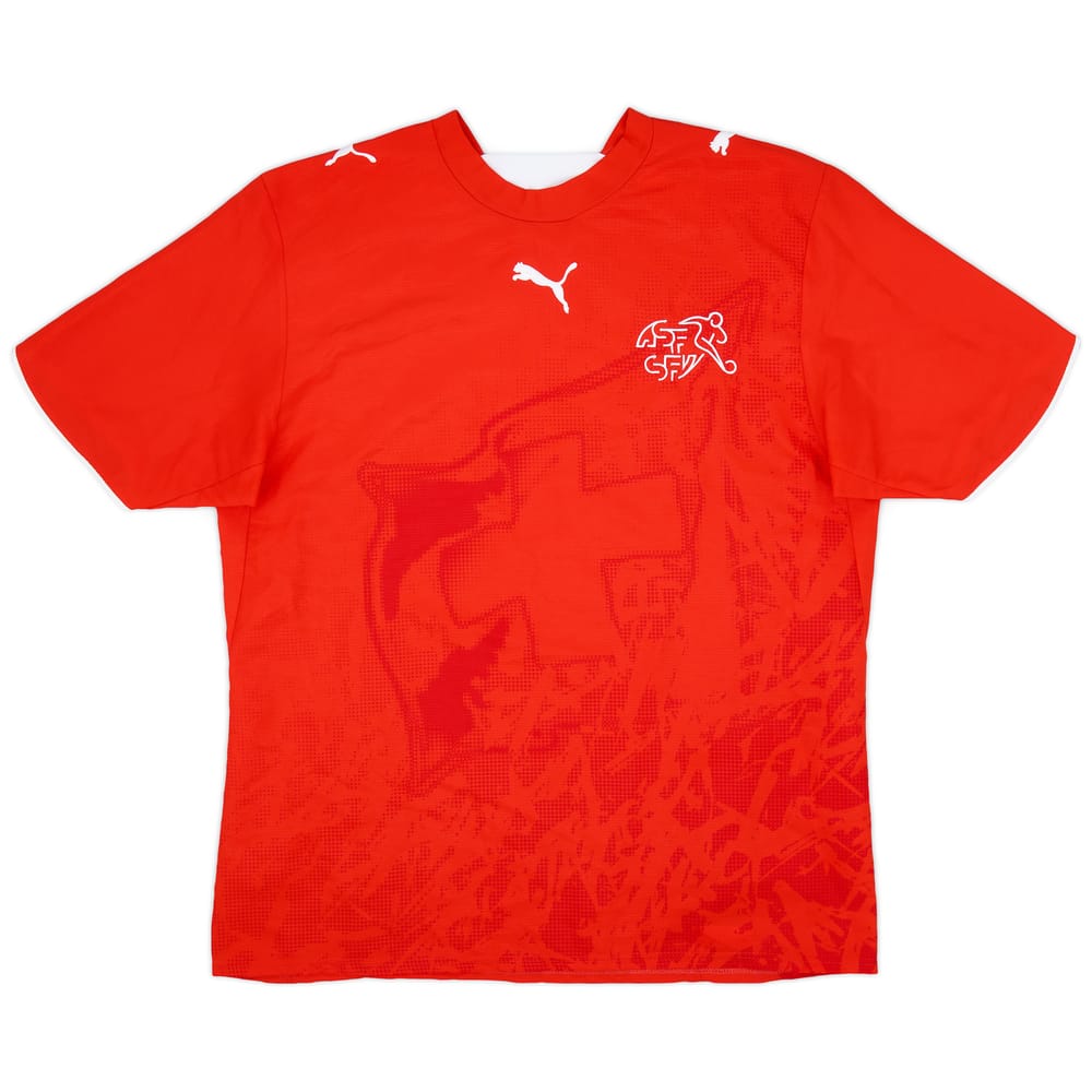 2006-08 Switzerland Home Shirt - 9/10 - (L)