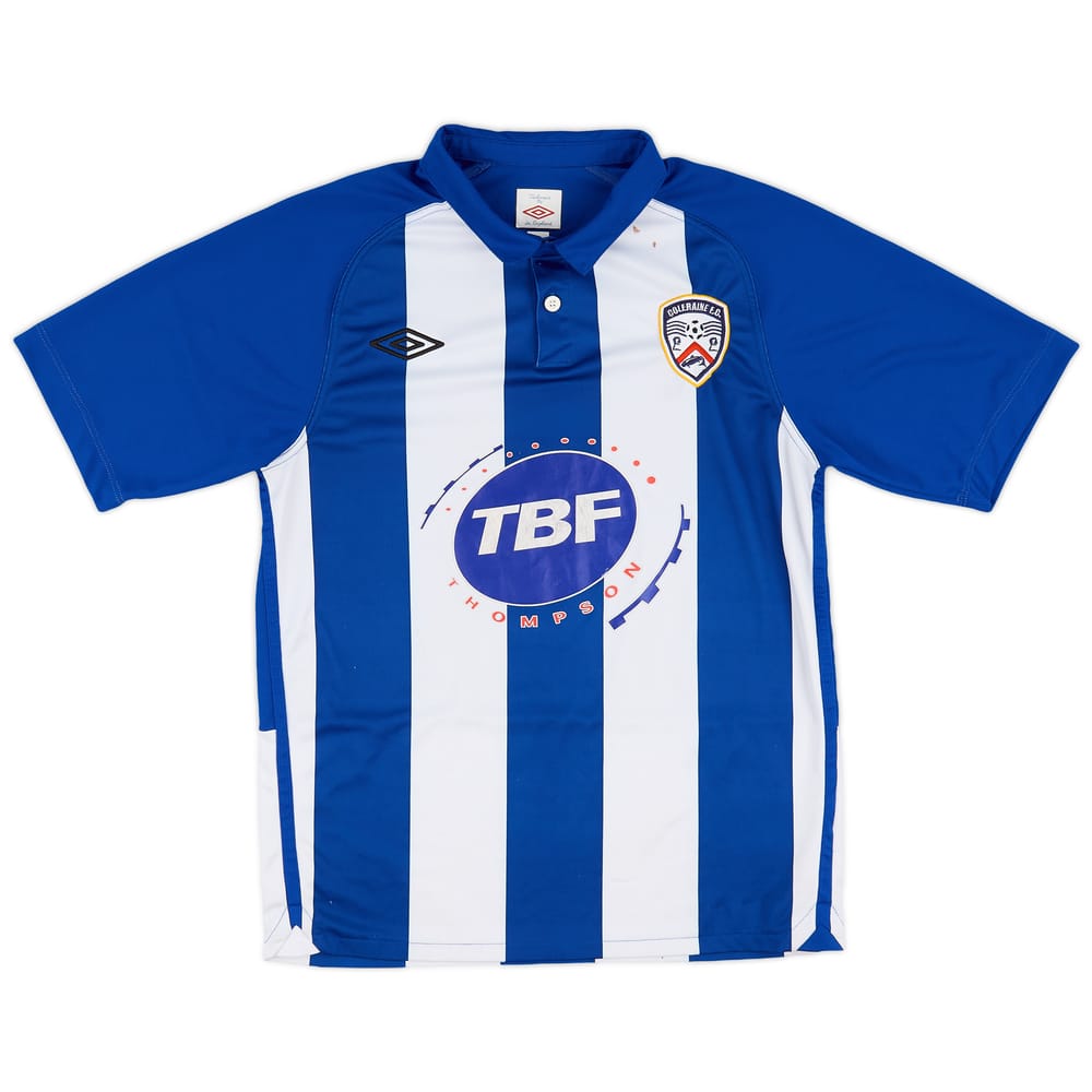 2012-14 Coleraine Home Shirt - 6/10 - (S)