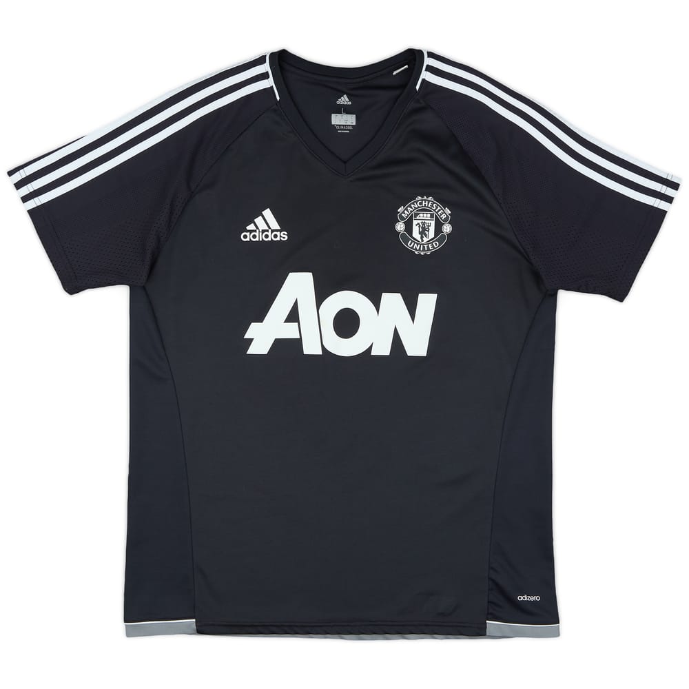 2017-18 Manchester United adizero Training Shirt - 9/10 - (L)
