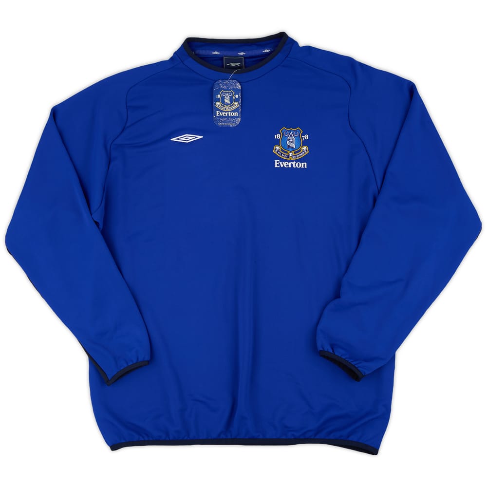 2004-05 Everton Umbro Sweat Top (XXL)