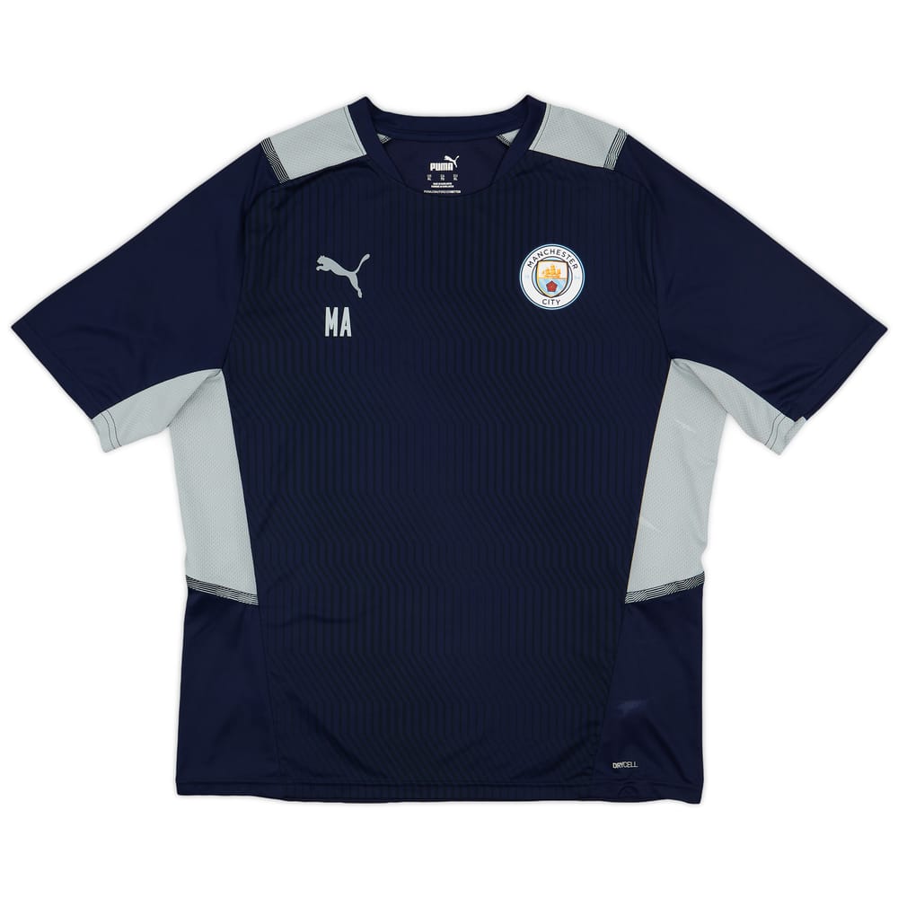 2019-20 Manchester City Staff Issue Puma Training Shirt MA (Arteta) - 8/10 - (XL)