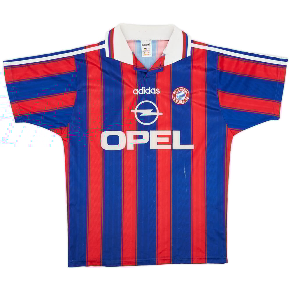 1995-97 Bayern Munich Home Shirt Scholl #7 - 4/10 - (S)
