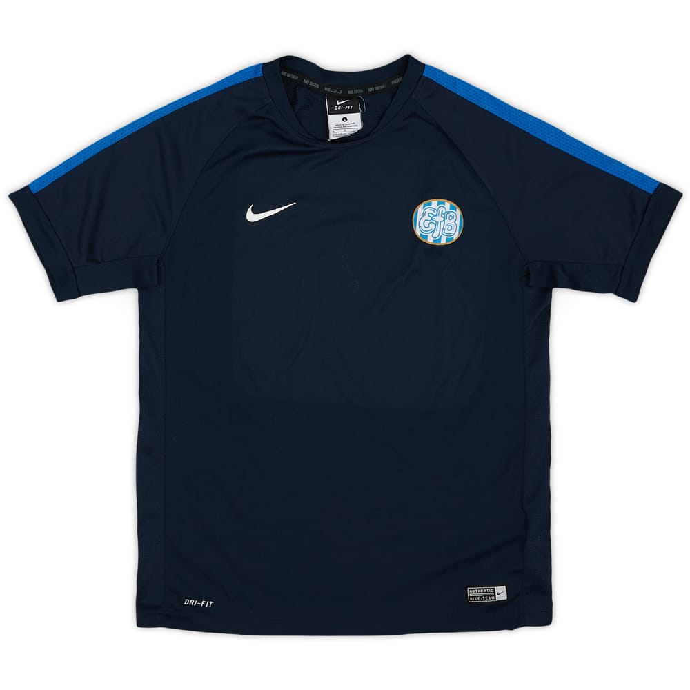 2015-16 Esbjerg Nike Training Shirt - 8/10 - (L.Boys)