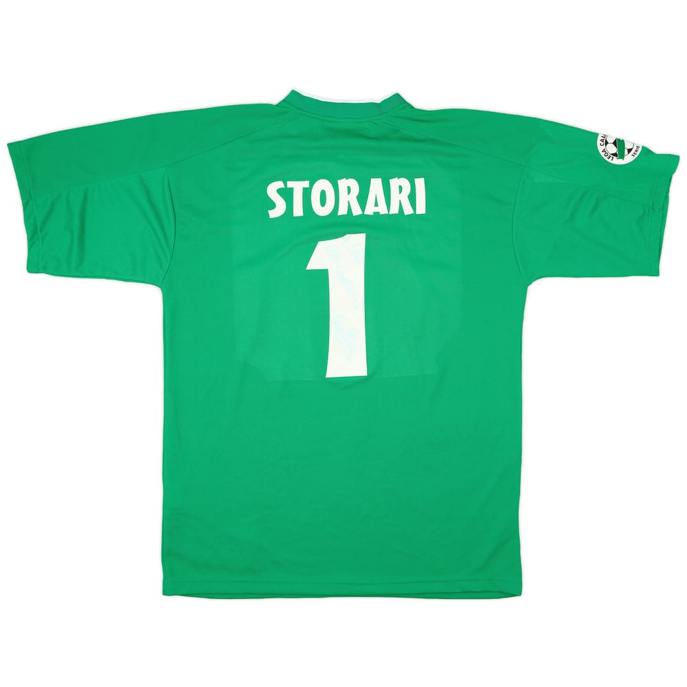 2003-04 Messina Signed GK Shirt Storari #1 - 8/10 - (L)