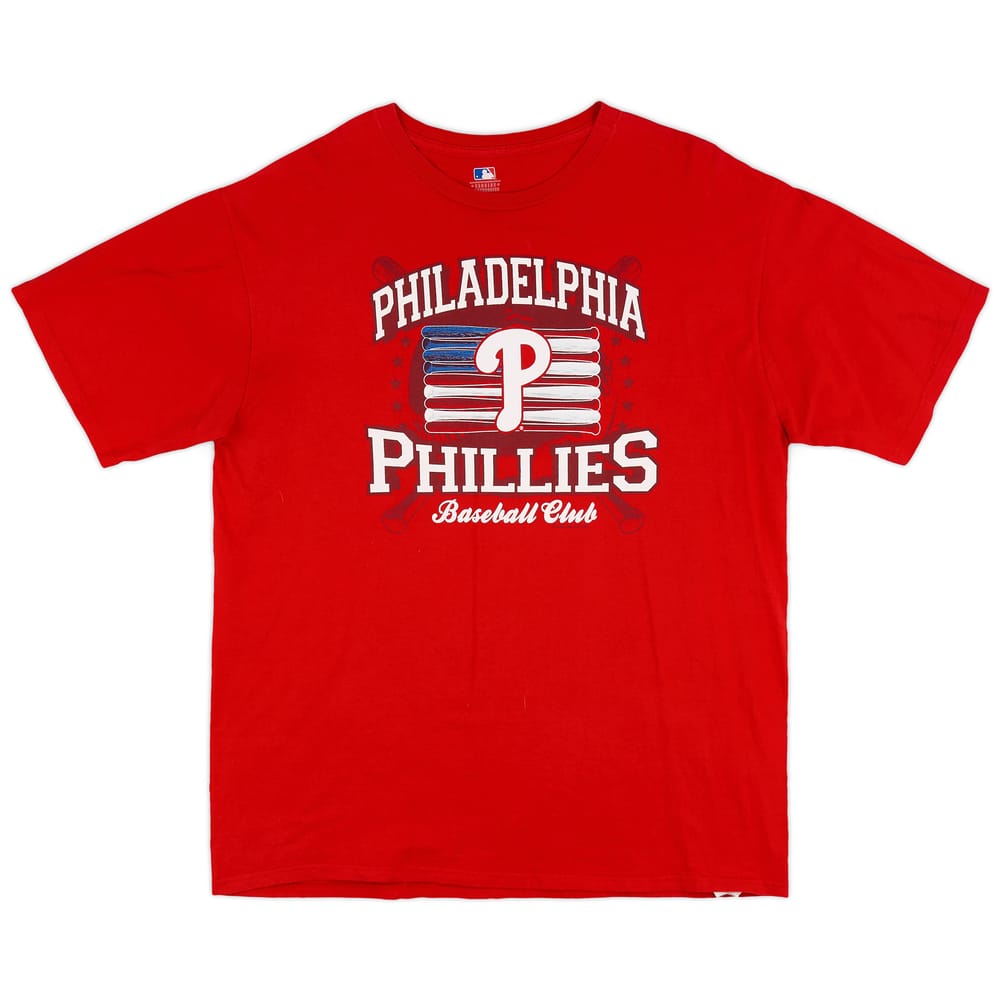 2010 Philadelphia Phillies MLB Tee - 8/10 - (XL)