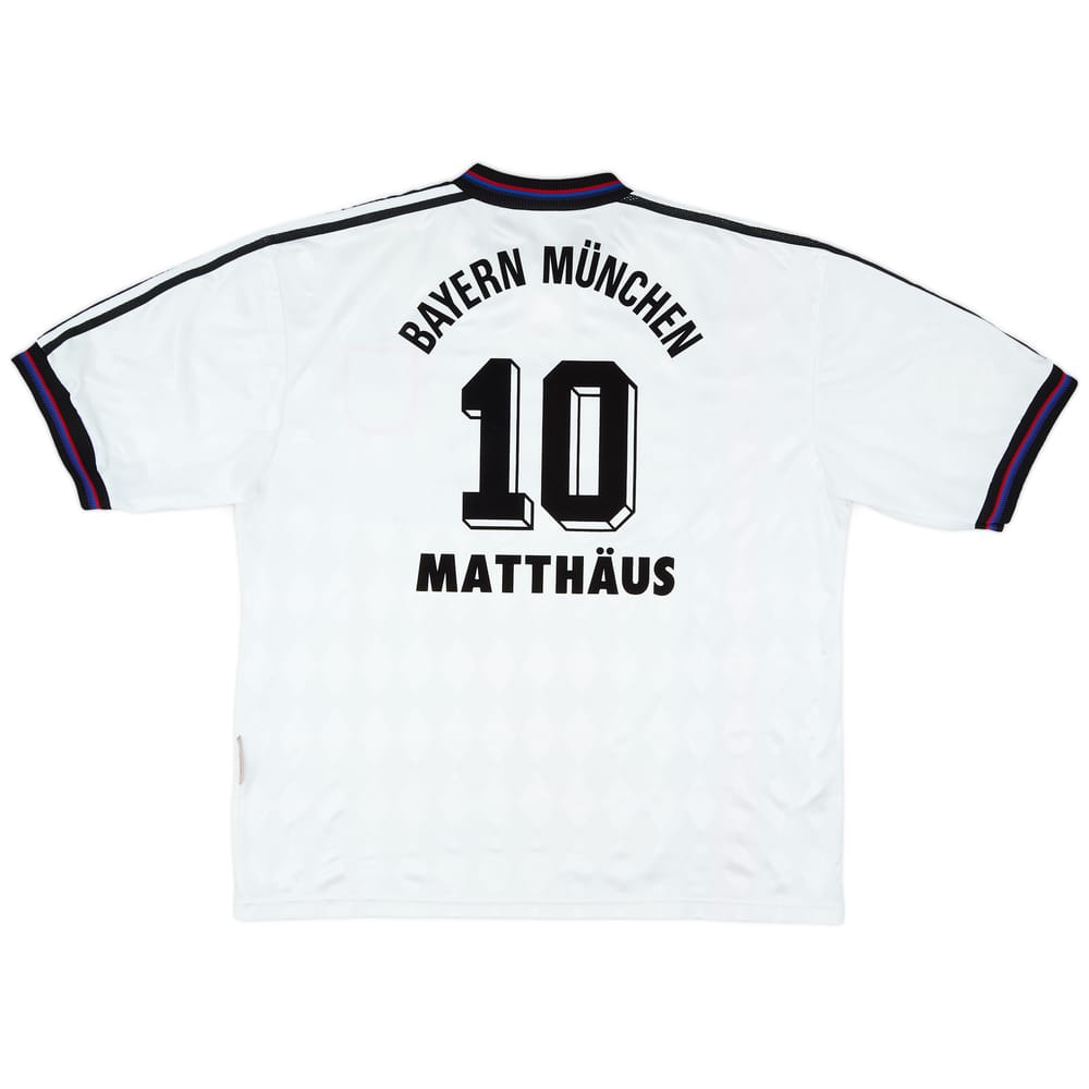 1996-98 Bayern Munich Away Shirt Matthaus #10 - 9/10 - (XXL)