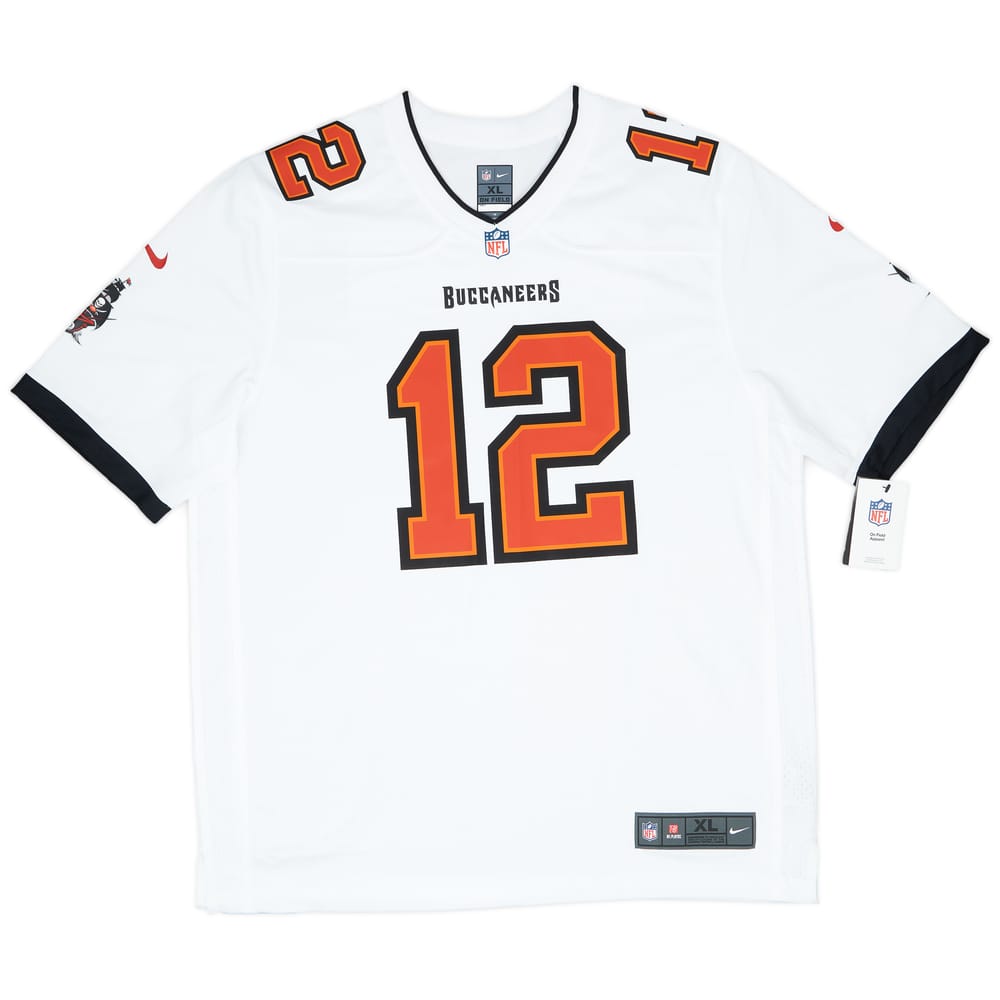 2020-22 Tampa Bay Buccaneers Brady #12 Nike Game Away Jersey (XL)