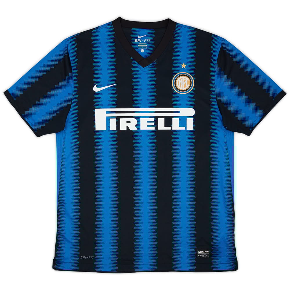 2010-11 Inter Milan Home Shirt - 8/10 - (L)