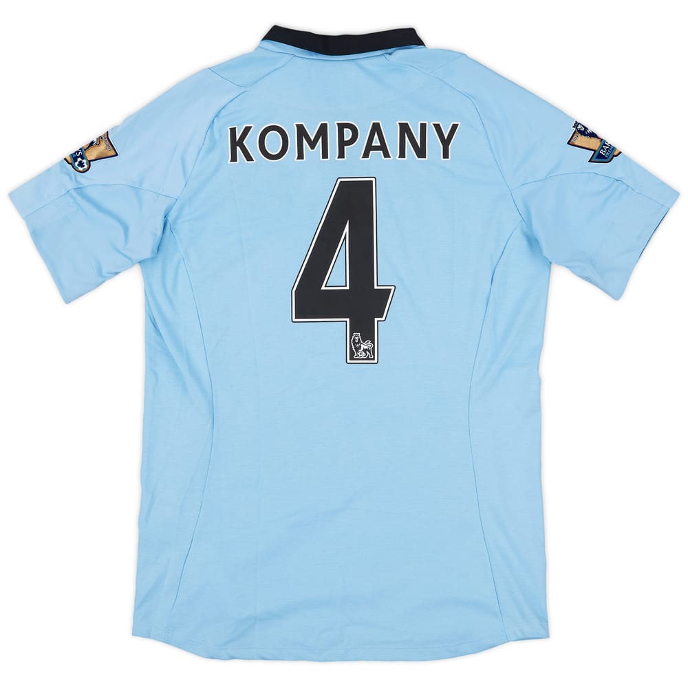 2012-13 Manchester City Home Shirt Kompany #4 (M)