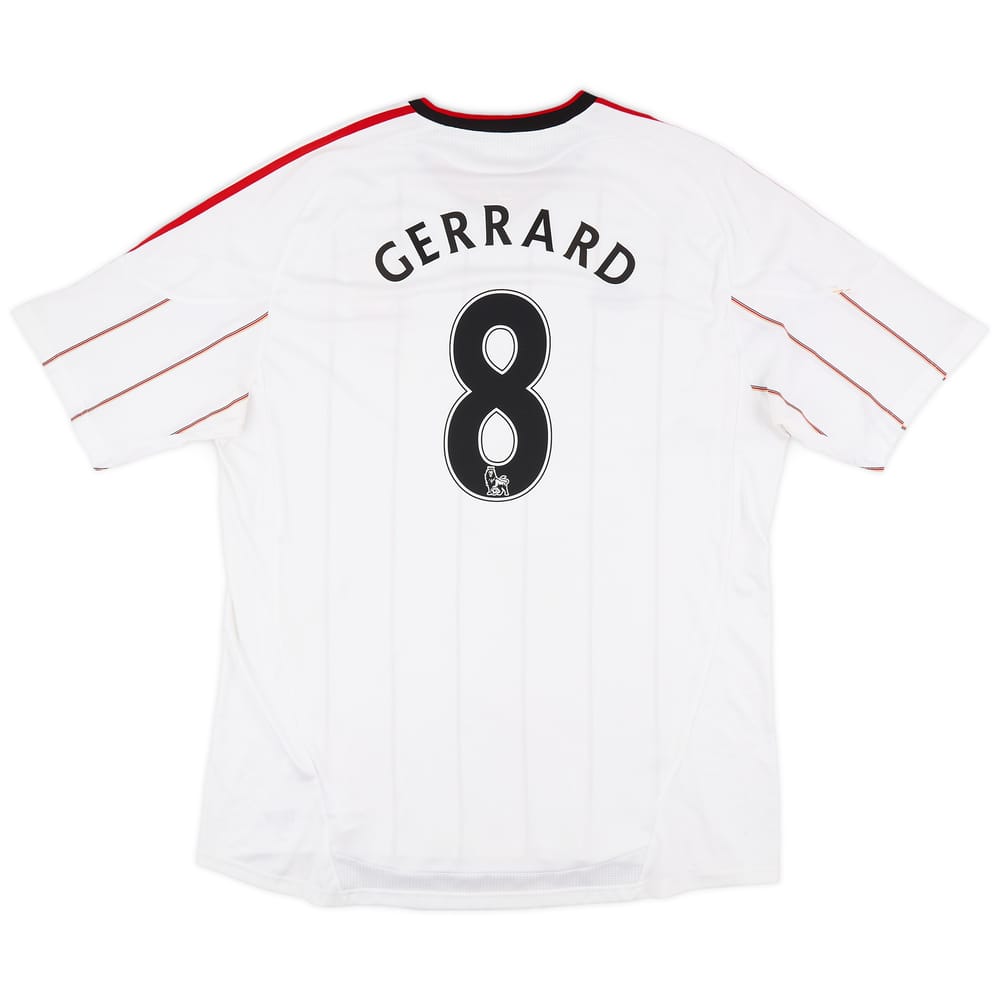 2010-11 Liverpool Away Shirt Gerrard #8 - 6/10 - (XXL)