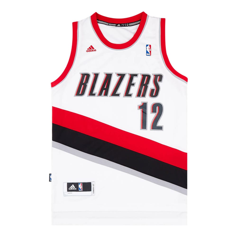 2010-14 Portland Trail Blazers Aldridge #12 adidas Swingman Jersey (Home) S