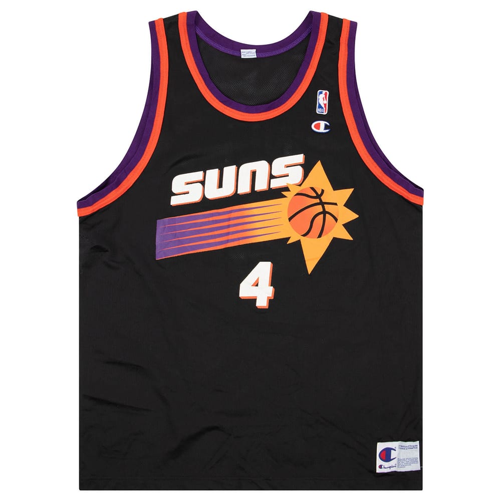 1995-96 Phoenix Suns Finley #4 Champion Jersey (Alternate) XL