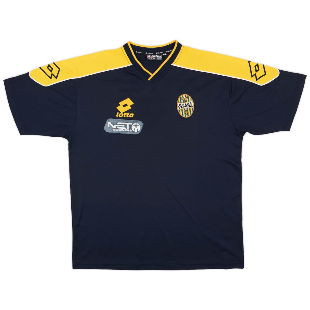 2000-02 Hellas Verona Lotto Training Shirt - 6/10 - (XL)