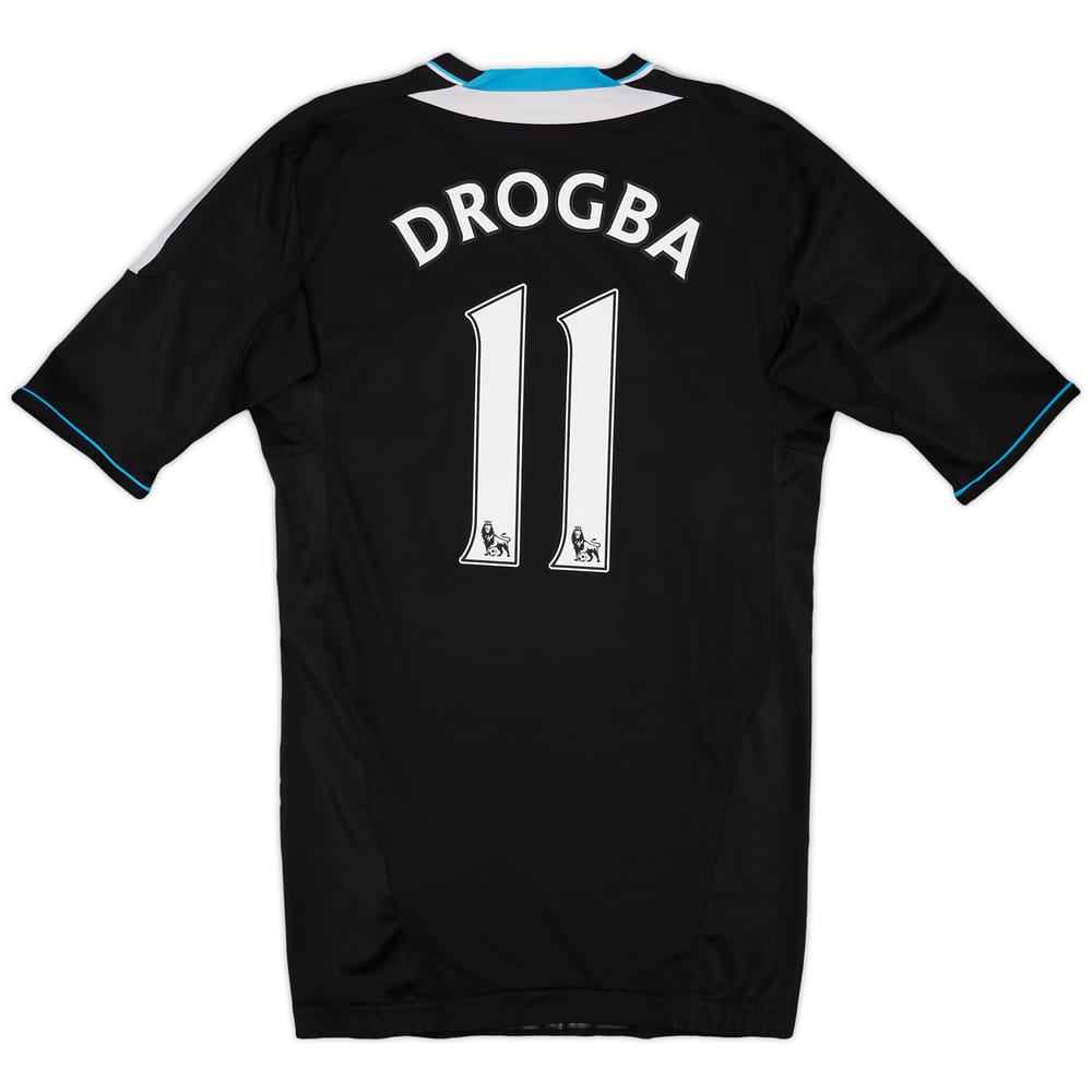 2011-12 Chelsea Player Issue Techfit Away Shirt Drogba #11- 7/10 - (L)