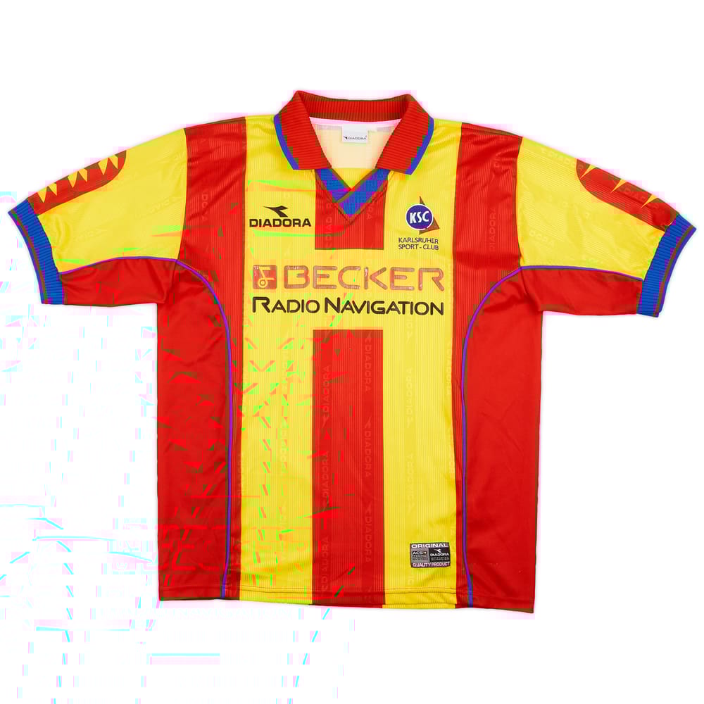1999-00 Karlsruhe Third Shirt - 8/10 - (XXL)