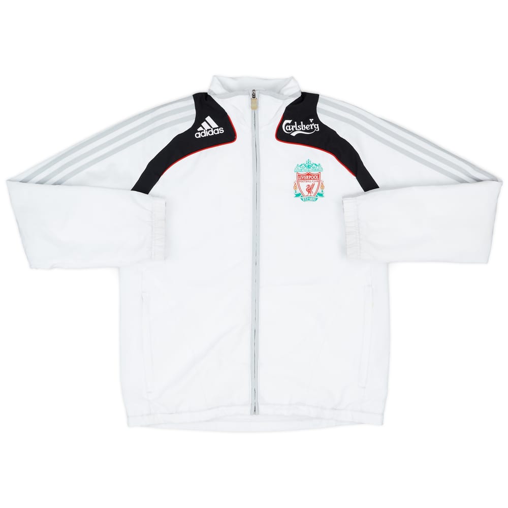 2008-09 Liverpool adidas Track Jacket - 8/10 - (L.Boys)