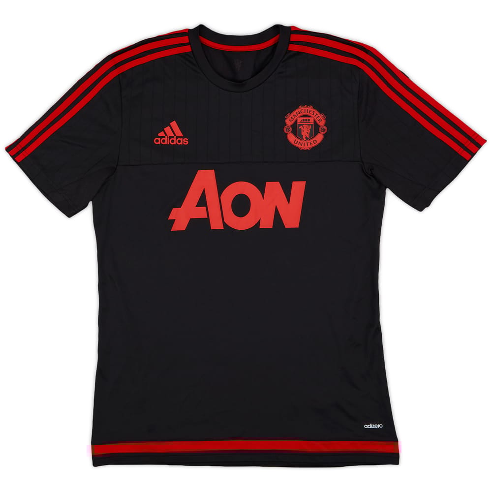 2015-16 Manchester United adizero Training Shirt - 10/10 - (M)