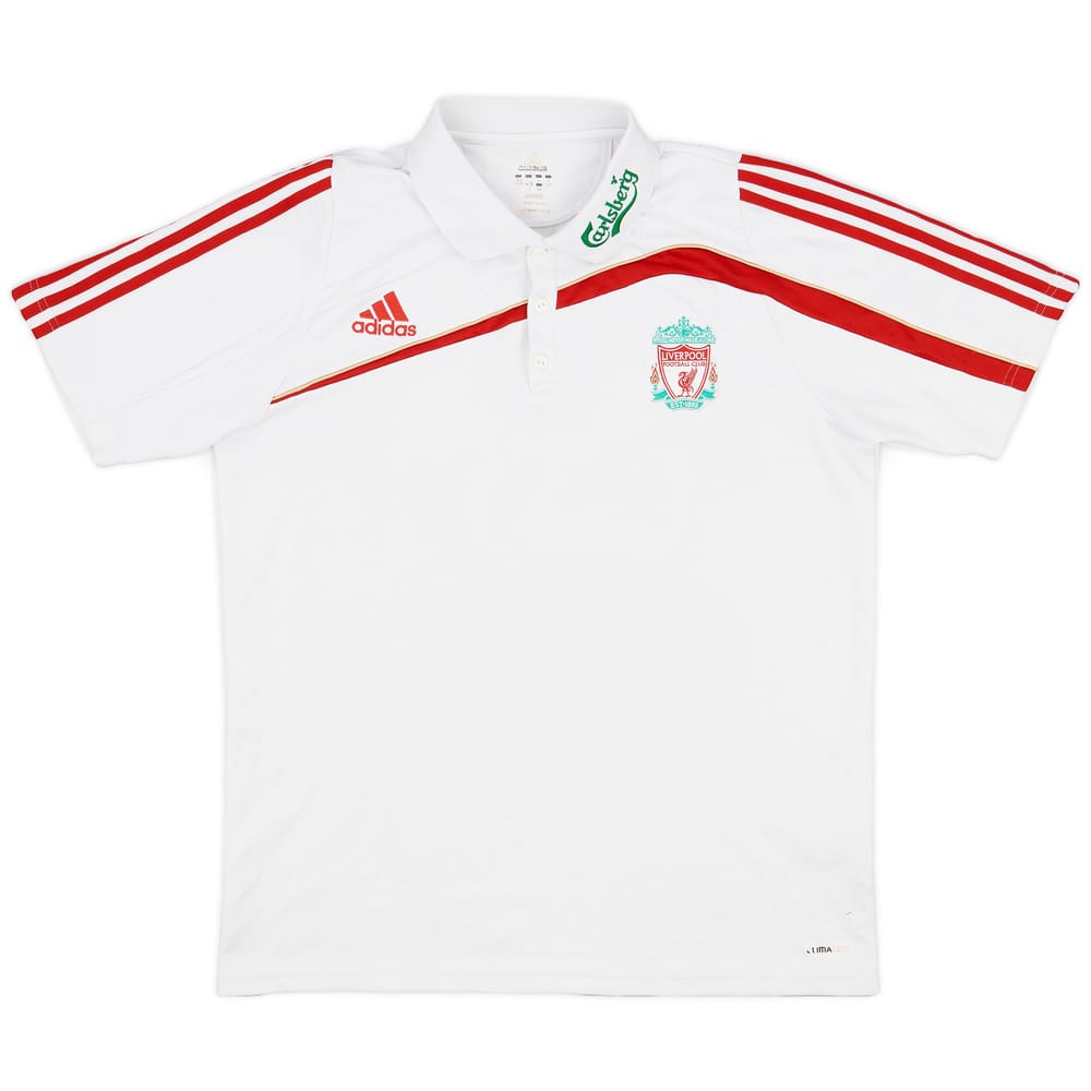 2009-10 Liverpool adidas Polo Shirt - 6/10 - (XL)