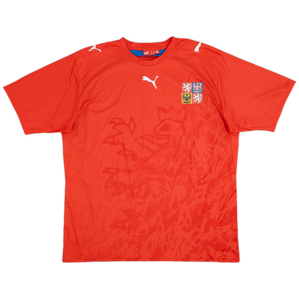 2006-08 Czech Republic Basic Home Shirt - 9/10 - (XL)