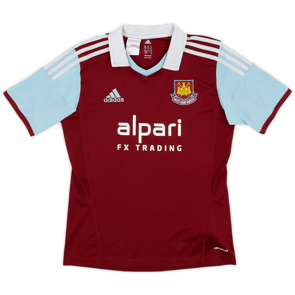 2013-14 West Ham Home Shirt - 6/10 - (XL.Boys)