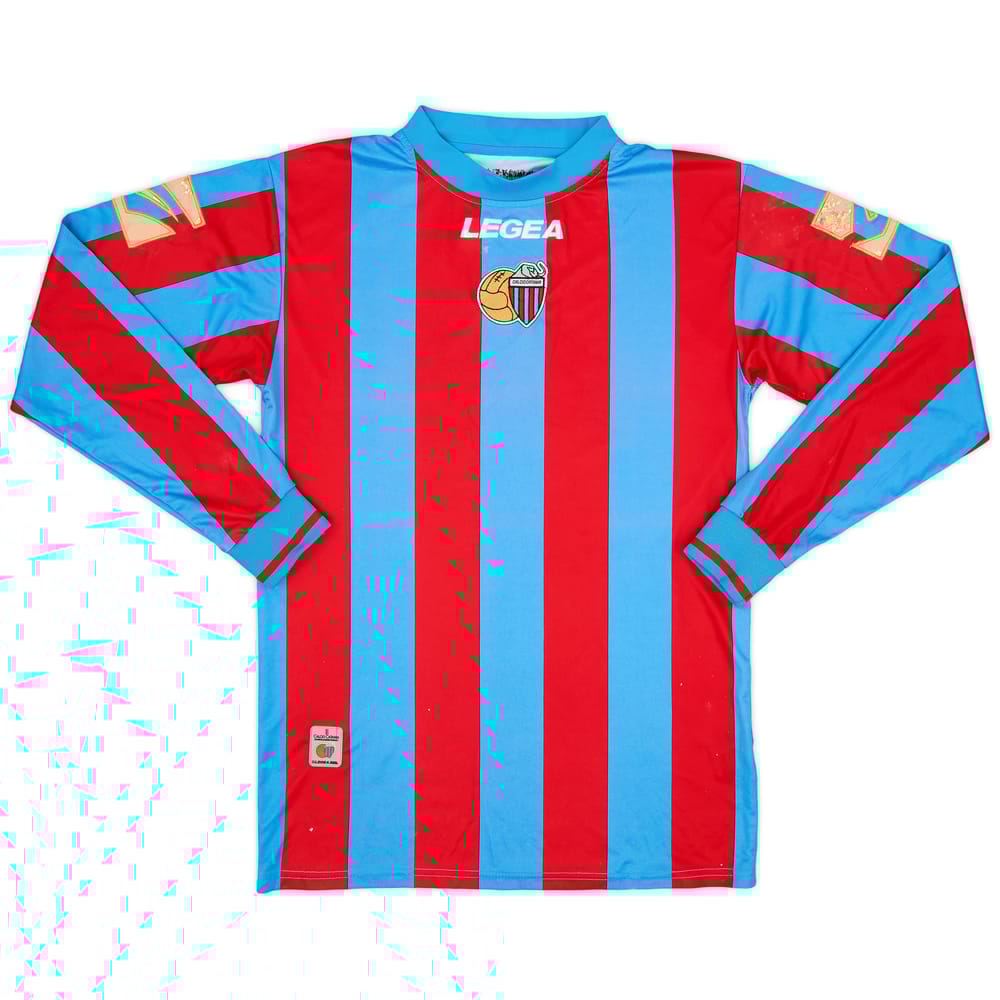 2008-10 Catania Home L/S Shirt - 7/10 - (M)