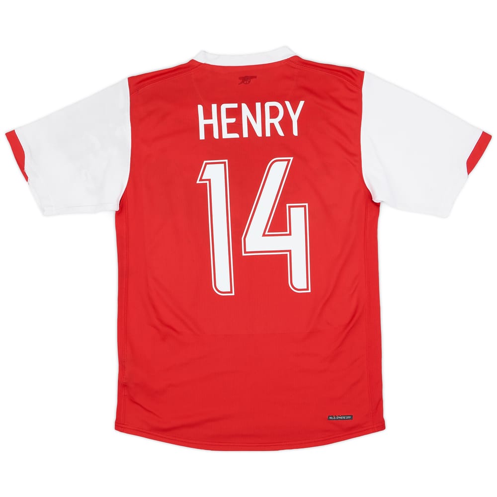 2006-08 Arsenal Home Shirt Henry #14 - 7/10 - (M)