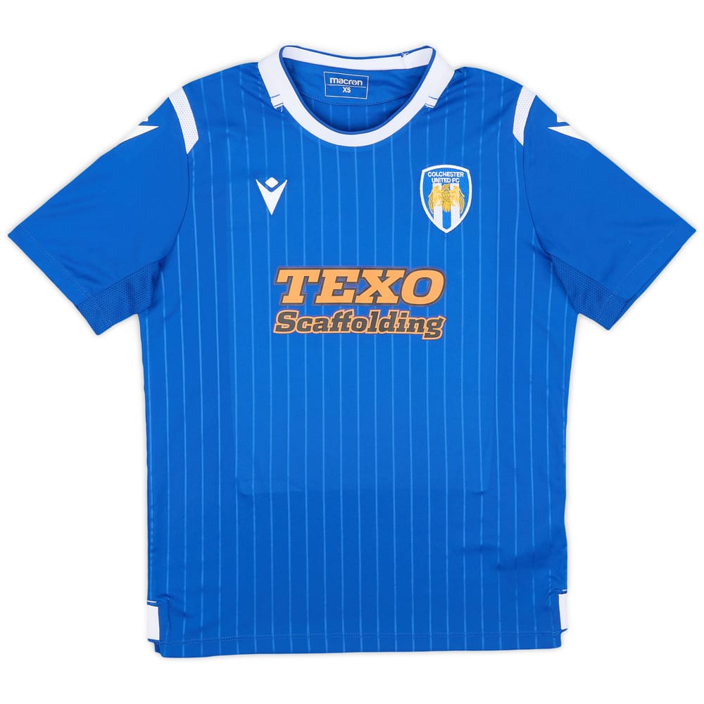 2019-20 Colchester United Home Shirt - 8/10 - (XS)
