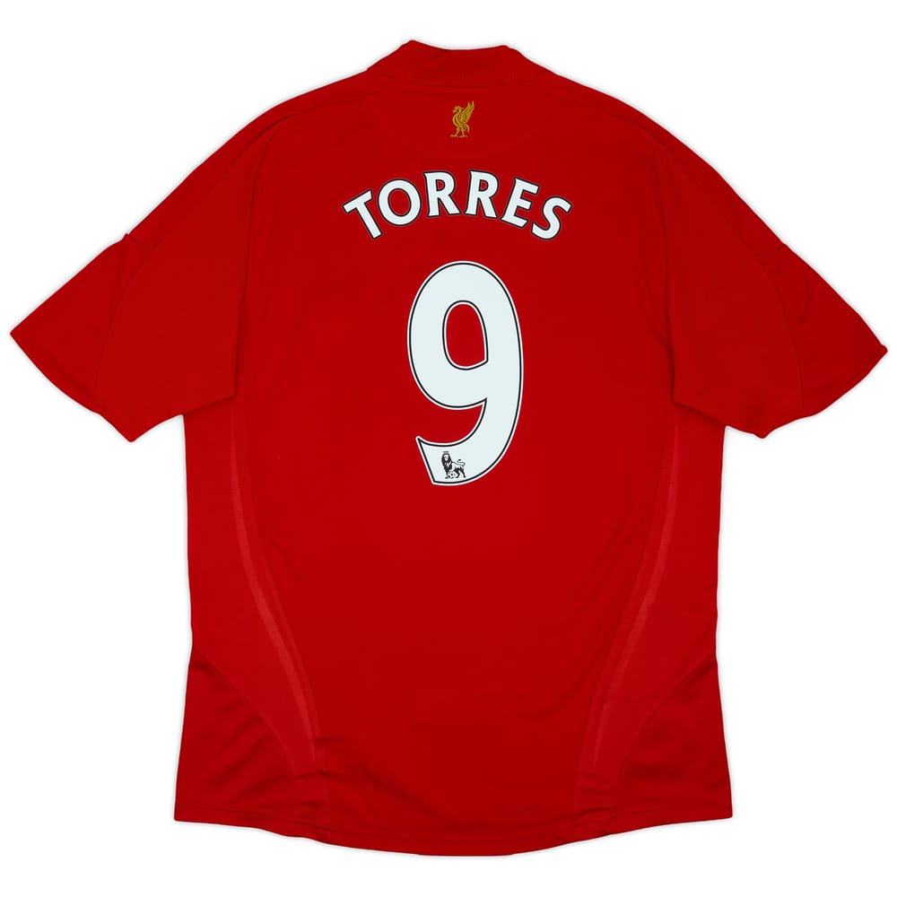 2008-10 Liverpool Home Shirt Torres #9 - 6/10 - (S)